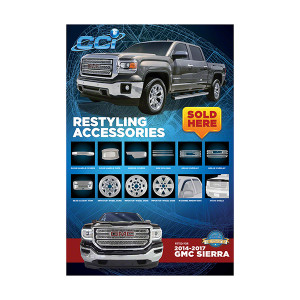 Customize Your Space | Coast To Coast GMC Sierra Poster | Bold Graphics