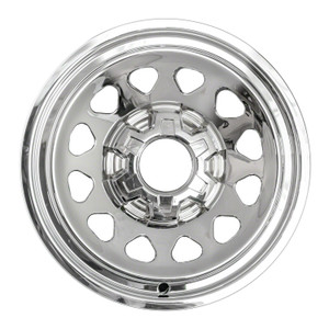 Upgrade Your Wheels with Chrome Snap-On Wheel Skins | 17 Inch, Set of 4