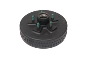 Dexter Axle Trailer Brake Hub Assembly 008-418-02 Fits Dexter 3000 Pound Axle; 5 x 4-1/2 Inch Bolt Pattern; 10 Inch Diameter x 1-1/2 Inch Width; With Cups/Studs Dexter Axle Trailer Brake Hub Assembly 008-418-02 Fits Dexter 3000 Pound Axle; 5 x 4-1/2 Inch Bolt Pattern; 10 Inch Diameter x 1-1/2 Inch Width; With Cups/Studs