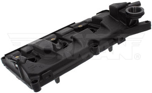 Fits 2011-2017 Nissan Juke Dorman Valve Cover 263-313 OE Solutions; OE Replacement; 2-1/2 Inch Height; 15 Inch Length; Without Oil Filler Cap; Without Breather Cap; With Baffle; Smooth Top; Uncoated Black; Plastic Fits 2011-2017 Nissan Juke Dorman Valve Cover 263-313 OE Solutions; OE Replacement; 2-1/2 Inch Height; 15 Inch Length; Without Oil Filler Cap; Without Breather Cap; With Baffle; Smooth Top; Uncoated Black; Plastic