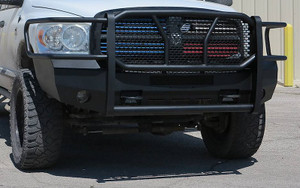 Steelcraft Grille Guard 60-12210 Elevation; One Piece Design; Direct Fit; Mounting Hardware Included; With Grille Guard; With Removable Grille; Without Winch Mount; Without D-Ring Mount/Retains Factory Tow Hooks; Without Hitch; Matte Black Steelcraft Grille Guard 60-12210 Elevation; One Piece Design; Direct Fit; Mounting Hardware Included; With Grille Guard; With Removable Grille; Without Winch Mount; Without D-Ring Mount/Retains Factory Tow Hooks; Without Hitch; Matte Black
