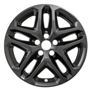 IMPOSTOR Gloss Black Wheel Skin Set | Snap-On 17 Inch 5 Spokes | Fit Ford Fusion 2013-2016 IMPOSTOR Gloss Black Wheel Skin Set | Snap-On 17 Inch 5 Spokes | Fit Ford Fusion 2013-2016