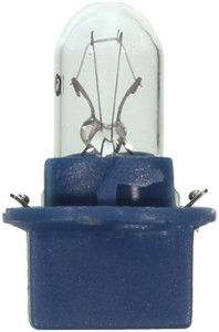 Wagner Lighting Seat Belt Warning Light Bulb PC160 Standard Series; OE Replacement; 160; With Printed Circuit Board Socket; Clear; Single