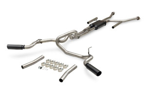 Fits 2022-2024 Toyota Tundra Flowmaster Exhaust System Kit 818139 Outlaw Extreme Cat Back System; 409 Stainless Steel; With Muffler; 2-1/2 Inch Pipe Diameter; Dual Exhaust With Dual Exit; Dual Out Rear Exit/Side Exit Fits 2022-2024 Toyota Tundra Flowmaster Exhaust System Kit 818139 Outlaw Extreme Cat Back System; 409 Stainless Steel; With Muffler; 2-1/2 Inch Pipe Diameter; Dual Exhaust With Dual Exit; Dual Out Rear Exit/Side Exit