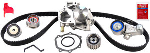Gates Water Pump Kit TCKWP304A PowerGrip; OE Replacement; 3 Idlers; 223 Teeth Belt Gates Water Pump Kit TCKWP304A PowerGrip; OE Replacement; 3 Idlers; 223 Teeth Belt