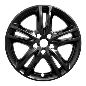 Transform Your 2015-2020 Ford Fusion | Gloss Black Wheel Skins Set Transform Your 2015-2020 Ford Fusion | Gloss Black Wheel Skins Set