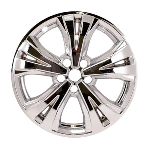 Transform Nissan Rogue 2017-2020 Wheels | Snap-On Chrome Wheel Skin Set | Enhance Appearance | ABS Plastic Transform Nissan Rogue 2017-2020 Wheels | Snap-On Chrome Wheel Skin Set | Enhance Appearance | ABS Plastic