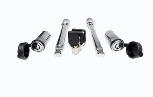 Fastway Trailer Trailer Hitch Pin 86-00-4200 Solid Steel; Barbell Style; 5/8 Inch Diameter; Set Of 2; Keyed Alike