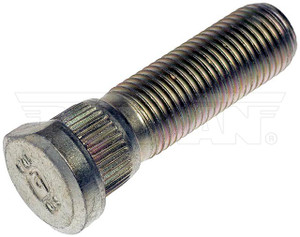 Dorman Wheel Stud 610-620.1 AutoGrade; OE Replacement; Threaded; M14-1.50 Thread Size; 35.5 Millimeter Thread Length; 50 Millimeter Under Head Length; 15.9 Millimeter Knurl Diameter; 10.5 Millimeter Shoulder Length; Silver; Steel; Single Dorman Wheel Stud 610-620.1 AutoGrade; OE Replacement; Threaded; M14-1.50 Thread Size; 35.5 Millimeter Thread Length; 50 Millimeter Under Head Length; 15.9 Millimeter Knurl Diameter; 10.5 Millimeter Shoulder Length; Silver; Steel; Single