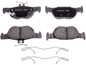 Raybestos Brakes Brake Pad MGD2219CH R-Line; FMSI Number D2219; Ceramic; Single; With Mounting Hardware; 0.520 Inch Thickness; 4.839 Inch Width; 2.012 Inch Inner Pad Height; 1.657 Inch Outer Pad Height Raybestos Brakes Brake Pad MGD2219CH R-Line; FMSI Number D2219; Ceramic; Single; With Mounting Hardware; 0.520 Inch Thickness; 4.839 Inch Width; 2.012 Inch Inner Pad Height; 1.657 Inch Outer Pad Height