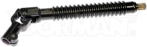 Dorman Steering Shaft 425-469 OE Solutions; OE Replacement; 14.7 Inch Length; 1-1/2 Inch - 36 Spline; Black Steel; With Universal Joint Dorman Steering Shaft 425-469 OE Solutions; OE Replacement; 14.7 Inch Length; 1-1/2 Inch - 36 Spline; Black Steel; With Universal Joint