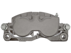 Raybestos Brakes Brake Caliper RC11034CS R-Line; Floating; Dual 2.244 Inch Piston Caliper; With Hybrid Brake Pads; Zinc Plated; Gray; Cast Iron; With Bracket Assembly Raybestos Brakes Brake Caliper RC11034CS R-Line; Floating; Dual 2.244 Inch Piston Caliper; With Hybrid Brake Pads; Zinc Plated; Gray; Cast Iron; With Bracket Assembly