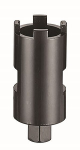 Helix Racing Swing Arm Lock Nut Socket 390-8563 2-In-1; Black; Works On Honda 4-Stroke Models; OE Cross Reference Number 07908-4690003