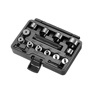 Helix Racing Bearing Race And Seal Driver 390-9735 Used With Hammer/Shop Press; Anodized; Aluminum; With Durable Steel Handle And Storage Case Helix Racing Bearing Race And Seal Driver 390-9735 Used With Hammer/Shop Press; Anodized; Aluminum; With Durable Steel Handle And Storage Case