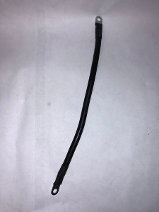 Helix Racing Battery Cable 680-6720 For Lawn And Garden Equipment/Powersports Vehicle Battery; Eyelet Terminal; Black Negative; 10 Inch