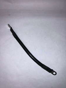 Helix Racing Battery Cable 680-6716 For Lawn And Garden Equipment/Powersports Vehicle Battery; Eyelet Terminal; Black Negative; 6 Inch