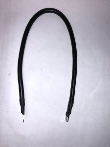 Helix Racing Battery Cable 680-6738 For Lawn And Garden Equipment/Powersports Vehicle Battery; Eyelet Terminal; Black Negative; 18 Inch