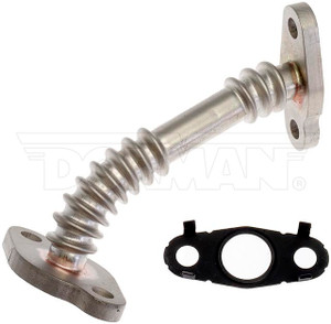 Dorman Turbocharger Oil Return Kit 667-678 OE Solutions; OE Replacement; 122.7 Millimeter Length; 53.72 Millimeter Outside Diameter; Stainless Steel Dorman Turbocharger Oil Return Kit 667-678 OE Solutions; OE Replacement; 122.7 Millimeter Length; 53.72 Millimeter Outside Diameter; Stainless Steel