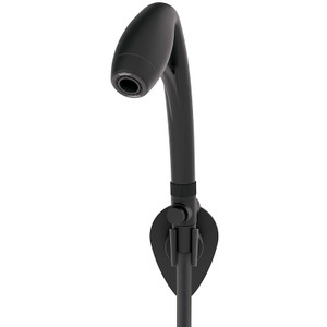 Oxygenics ETL Shower Head 26274 BodySpa RV; Hand Held With 60 Inch Flexible Hose; 2-Function; 1.8 Gallons Per Minute Flow Rate; Matte Black; Wall Mount; With SmartPause Valve/Standard Conical End Caps/Wall Mount/Plumber Tape/Clambox