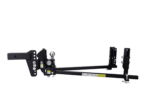 Weigh Safe Weight Distribution Hitch TTHW6-2.5 True Tow Heavy Weight; Trunion Style; 18500 Pound Gross Trailer Weight; With 2-1/2 Inch Shank/6 Inch Drop; Built-In Tongue Weight Gauge; With 2-5/16 Stainless Steel Tow Ball; Without Lock Weigh Safe Weight Distribution Hitch TTHW6-2.5 True Tow Heavy Weight; Trunion Style; 18500 Pound Gross Trailer Weight; With 2-1/2 Inch Shank/6 Inch Drop; Built-In Tongue Weight Gauge; With 2-5/16 Stainless Steel Tow Ball; Without Lock
