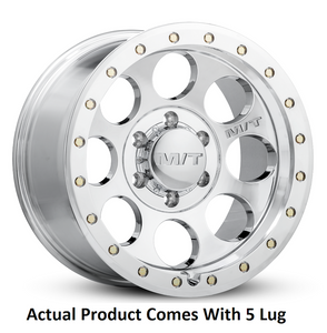 Mickey Thompson Wheel Wheel 274477 Classic Pro; 17 Inch Diameter x 9 Inch Width; 5 x 127 Millimeter/5 x 5.00 Inch Bolt Pattern; -12 Millimeter Offset; 4.5 Inch Backspacing; 60 Degree Conical Seat Lug; 71.60 Millimeter Center Bore; Polished