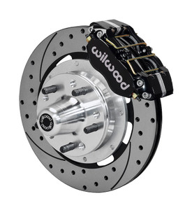 Wilwood Brakes Brake Conversion Kit 140-13344-D Dynapro Dust Boot Big Brake; Performance Upgrade; 0.09 Offset To Track Width; With BP-10 Metallic Brake Pads; Powder Coated Black 4 Piston Calipers; Wilwood Brake Lines Needed to Complete Installation Wilwood Brakes Brake Conversion Kit 140-13344-D Dynapro Dust Boot Big Brake; Performance Upgrade; 0.09 Offset To Track Width; With BP-10 Metallic Brake Pads; Powder Coated Black 4 Piston Calipers; Wilwood Brake Lines Needed to Complete Installation