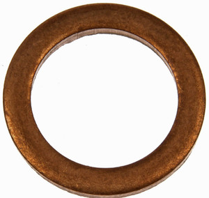 Dorman Oil Drain Plug Washer 095-010.1 AutoGrade; OE Replacement; 2.36 Millimeter Thickness; 0.587 Inch Inside Diameter; 0.812 Inch Diameter; Copper; Single Dorman Oil Drain Plug Washer 095-010.1 AutoGrade; OE Replacement; 2.36 Millimeter Thickness; 0.587 Inch Inside Diameter; 0.812 Inch Diameter; Copper; Single