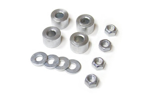 Zone Offroad Shock Absorber Mount ZONC5202 Nitro; For Use With 2 Inch Lift; Non Adjustable; Set Of 4 With Mounting Hardware Zone Offroad Shock Absorber Mount ZONC5202 Nitro; For Use With 2 Inch Lift; Non Adjustable; Set Of 4 With Mounting Hardware