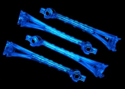 Traxxas Remote Control Vehicle Light Lens 6652 For Traxxas LaTrax Alias Quad-Rotor Helicopter; Blue Lens Cover; Set Of 4