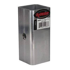 Trimax Locks Trailer Hitch Receiver Tube Adapter TAS25 Premium; Adapts From 2-1/2 Inch To 2 Inch; Single Trimax Locks Trailer Hitch Receiver Tube Adapter TAS25 Premium; Adapts From 2-1/2 Inch To 2 Inch; Single