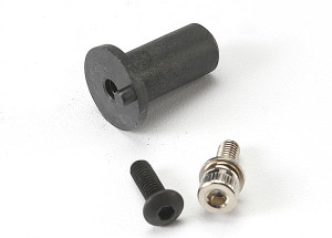 Traxxas Remote Control Vehicle Electric Motor Mount 5661 For Model 56076-4 Remote Control Vehicle; Motor Mount Hinge Post; Black