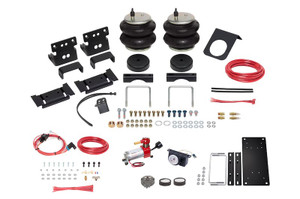 Firestone Industrial Helper Spring Kit 2867 All-In One; Air Spring; Analog; Frame Mount; Up To 5000 Pound Leveling Capacity; Adjustable From 5 To 100 PSI; Rubber; With Air Springs/Air Compressor/Air Accessories/Hardware