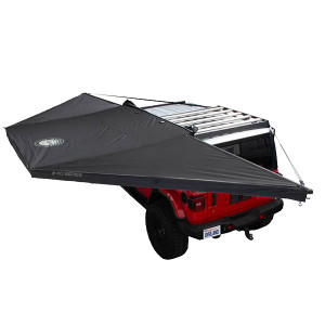 Overland Vehicle Systems Awning 18069919 XD Nomadic 180; Bag Awning; Manual; Black with Black Trim