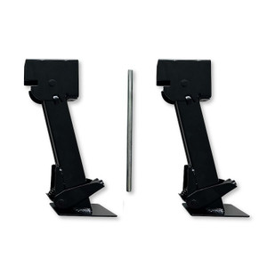 Husky Towing Trailer Stabilizer Jack Stand 88150 Used To Stabilize Motorhome/Travel Trailer/Camper While Parked; Manual; 1000 Pound Capacity; Adjustable 11-1/2 To 18 Inch Height; Telescopic Stabilizer; Steel; Set Of 2 Husky Towing Trailer Stabilizer Jack Stand 88150 Used To Stabilize Motorhome/Travel Trailer/Camper While Parked; Manual; 1000 Pound Capacity; Adjustable 11-1/2 To 18 Inch Height; Telescopic Stabilizer; Steel; Set Of 2
