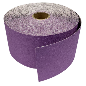 SEM Sandpaper SA22220 Used For Fast Cutting/Long Life/Consistent Finish On All Substrates; 220 Grit; Purple; Ceramic; PSA Type Attachment; Hand Use/Machine Use; 40 Yards Length x 2-3/4 Inch Width SEM Sandpaper SA22220 Used For Fast Cutting/Long Life/Consistent Finish On All Substrates; 220 Grit; Purple; Ceramic; PSA Type Attachment; Hand Use/Machine Use; 40 Yards Length x 2-3/4 Inch Width