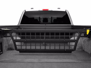Fits 2019-2022 Ford Ranger Roll-N-Lock Bed Cargo Divider CM127 Cargo Manager; Works With Roll N Lock Retractable Tonneau Cover; Black; Aluminum; Flip-Up