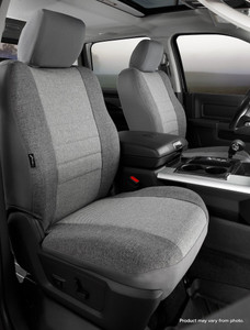 Fits 2021-2025 Ford Bronco Fia Seat Cover OE37-70 GRAY Oe; Bucket Seat With Adjustable Headrests; Tweed Fabric; Light Gray Center Panel With Dark Gray Side Panels; Set of 2 Fits 2021-2025 Ford Bronco Fia Seat Cover OE37-70 GRAY Oe; Bucket Seat With Adjustable Headrests; Tweed Fabric; Light Gray Center Panel With Dark Gray Side Panels; Set of 2