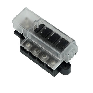 Egis Fuse Block 8045 40 Amp; With 4 Circuit Positions; Uses ATO Blade Style Fuses; With Protective Cover