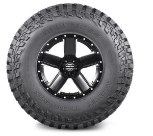 Fits 2008-2010 GMC Sierra 2500 HD Mickey Thompson Tires Tire 247882 Baja Boss; LT295 x 55R20; Mud Terrain Light Truck & SUV; Steel Belted; Radial; Black Sidewall; Tubeless; Hard Asymmetrical Tread Design; 3 Ply Sidewall; Limited Warranty