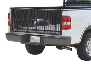 Go Industries Tailgate 6674B Air Flow; Flow Thru; V Shaped Mesh; Non Lockable; Powder Coated; Black; Steel