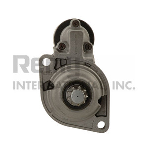 Fits 1997-2005 Porsche Boxster Remy International Starter 17318 Premium Remanufactured; OE Replacement; 8 Millimeter x 1.25 Battery Post; Model BOPG; Flange Mount; Without Over Crank Protection; With 9 Pinion Teeth; 1.1 Kilowatt Rated Power