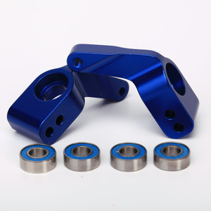 Traxxas Remote Control Vehicle Stub Axle Carrier 3652A For Use With TRAXXAS RUSTLER/STAMPEDE/And BANDIT Remote Control Vehicles; Anodized; Blue; Aluminum