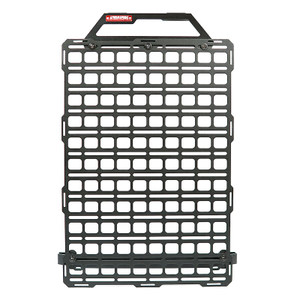 Fits 2021-2025 Ford Bronco BuiltRight Industries Molle Cargo Panel 111023 Seat Back Mount; Screw On; Powder Coated; Textured Black; Steel Fits 2021-2025 Ford Bronco BuiltRight Industries Molle Cargo Panel 111023 Seat Back Mount; Screw On; Powder Coated; Textured Black; Steel