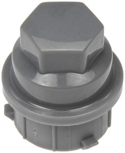 Dorman Lug Nut Cover | Matte Gray | AutoGrade Quality | OE Replacement | Set of 5