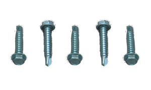 AP Products Self Tapping Screw | #8 x 1 Inch | Unslotted Hex Washer Head | Case Of 50 AP Products Self Tapping Screw | #8 x 1 Inch | Unslotted Hex Washer Head | Case Of 50