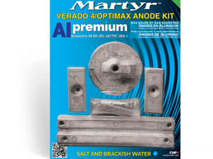 Ultimate Performance Marine Anode Kit | Fits Verado 4/ Optimax Engines | Aluminum