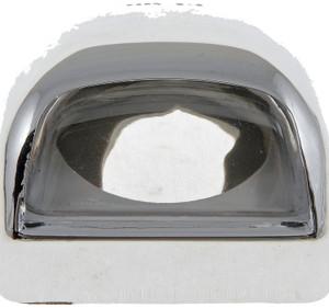 Help By Dorman License Plate Light Bulb Lens 68150 OE Replacement; Chrome Help By Dorman License Plate Light Bulb Lens 68150 OE Replacement; Chrome