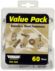 Ultimate Stainless Steel Fastener Assortment | AutoGrade Hex Style | Keep Hardware Organized with Dorman Ultimate Stainless Steel Fastener Assortment | AutoGrade Hex Style | Keep Hardware Organized with Dorman