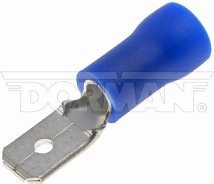 Dorman 0.187 Inch Male Disconnect Terminal | Blue, Pack of 5 - Reliable, Durable Industrial Grade Wire Terminals Dorman 0.187 Inch Male Disconnect Terminal | Blue, Pack of 5 - Reliable, Durable Industrial Grade Wire Terminals