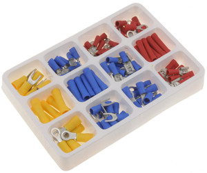 Dorman Wire Terminal End 86694 Conduct-Tite; 22-10 Gauge Wire; With 100 Piece Various Size Quick Splice Terminal; Pack of 100 Dorman Wire Terminal End 86694 Conduct-Tite; 22-10 Gauge Wire; With 100 Piece Various Size Quick Splice Terminal; Pack of 100